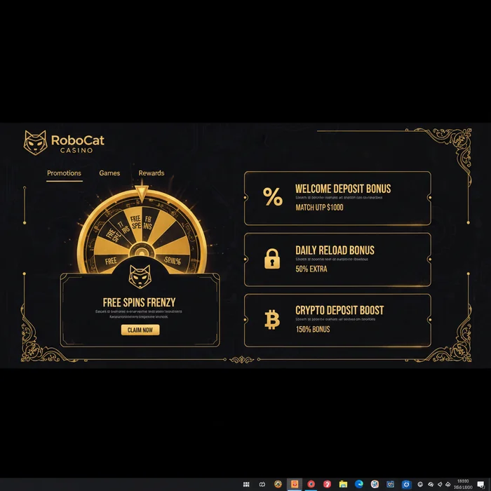 RoboCat Casino Casino Bonus
