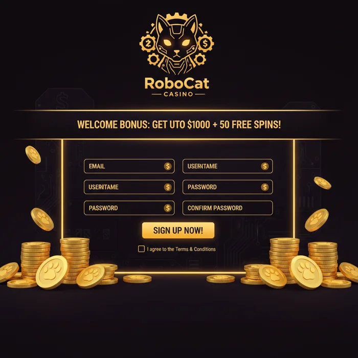 RoboCat Casino Casino Signup
